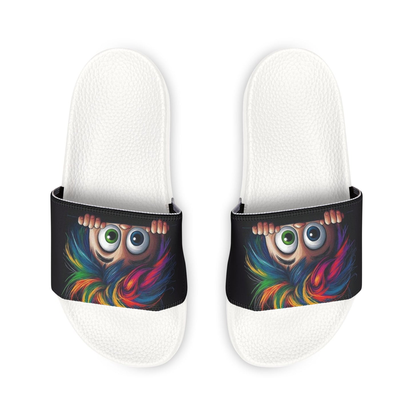 Colorful Youth Sandals with Removable Straps, Fun Summer Footwear, Kids Summer Shoes, Vibrant Flip Flops, Playful Holiday Gifts