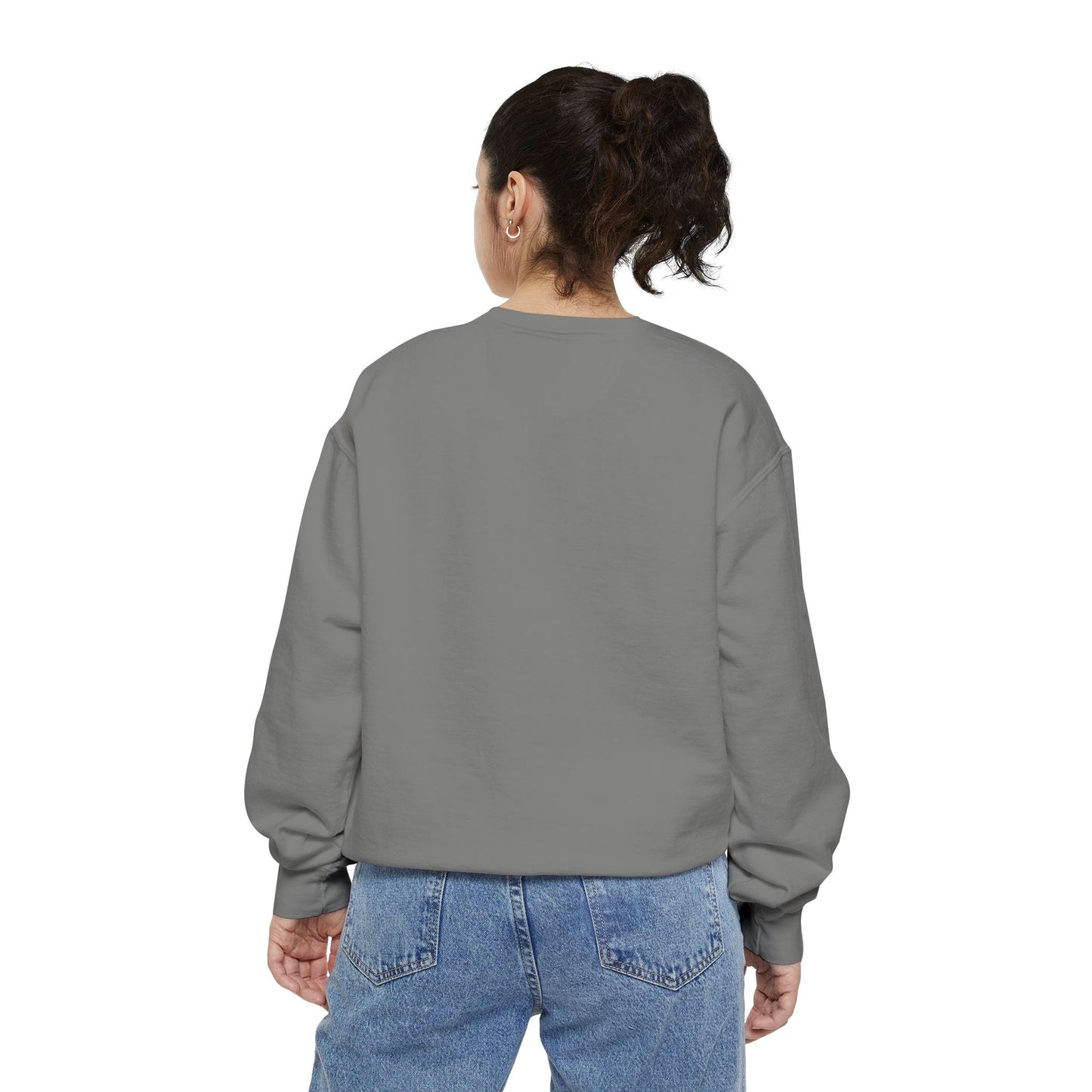 Batman Vintage Unisex Garment-Dyed Sweatshirt, Cozy Graphic Sweatshirt, Retro Style Crewneck, Gifts for Fans, Superhero Apparel