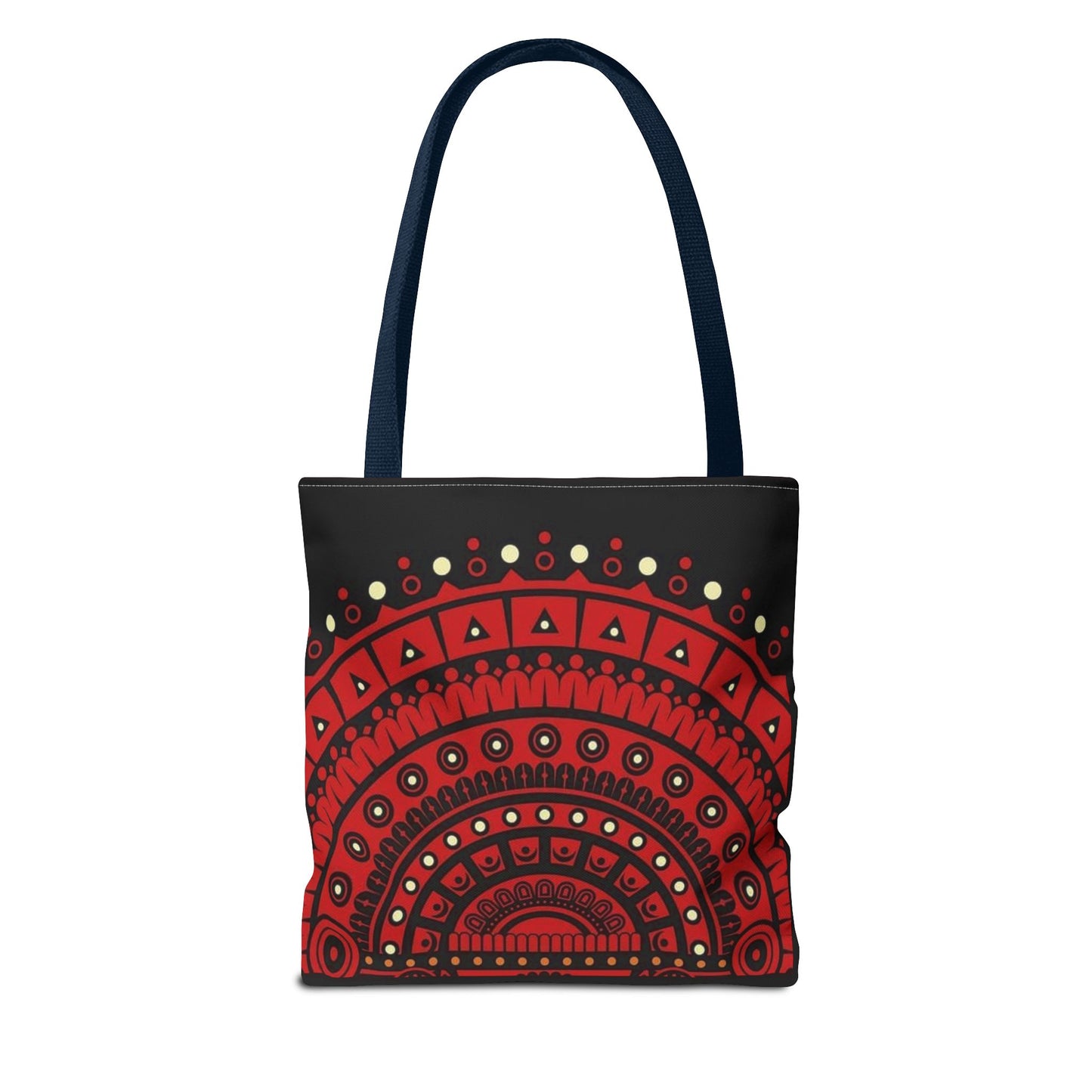 Kerala Theyyam tote bag design, Colorful AOP Bag, Ethnic Print Carryall, Stylish Shopping Tote, Eco-Friendly Beach Bag, Festival Accessory