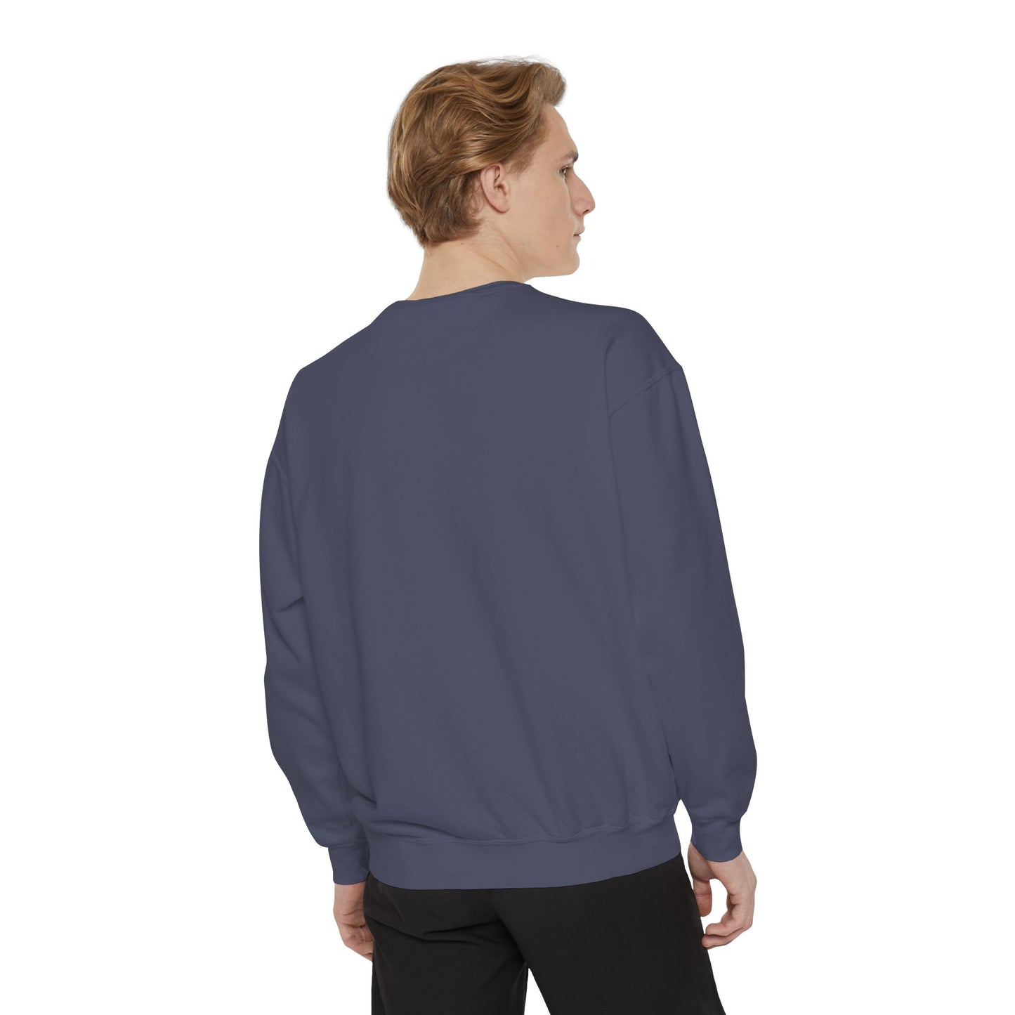Batman Vintage Unisex Garment-Dyed Sweatshirt, Cozy Graphic Sweatshirt, Retro Style Crewneck, Gifts for Fans, Superhero Apparel