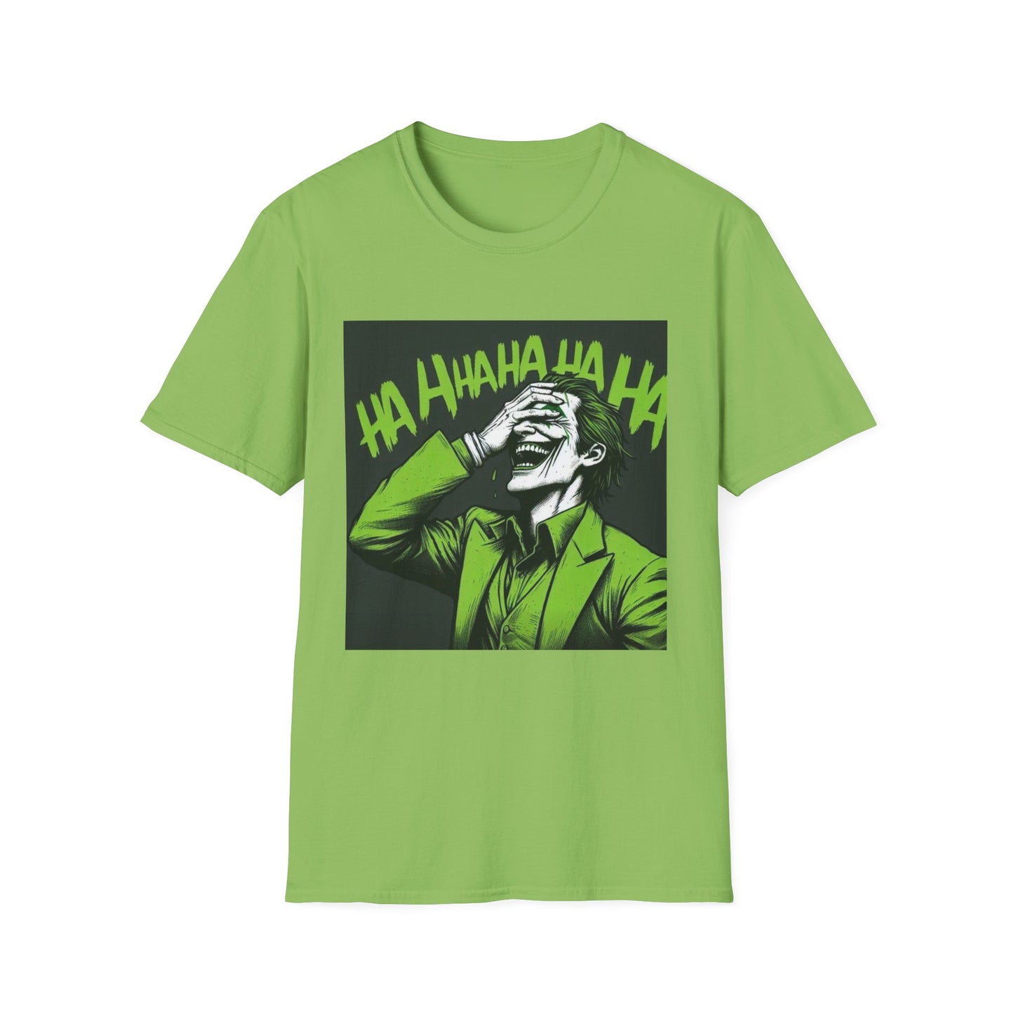 Unisex Joker Humor T-Shirt - Funny Graphic Tee, Unisex Shirt for Comic Fans, Gift for Birthdays & Special Occasions, Casual Wear