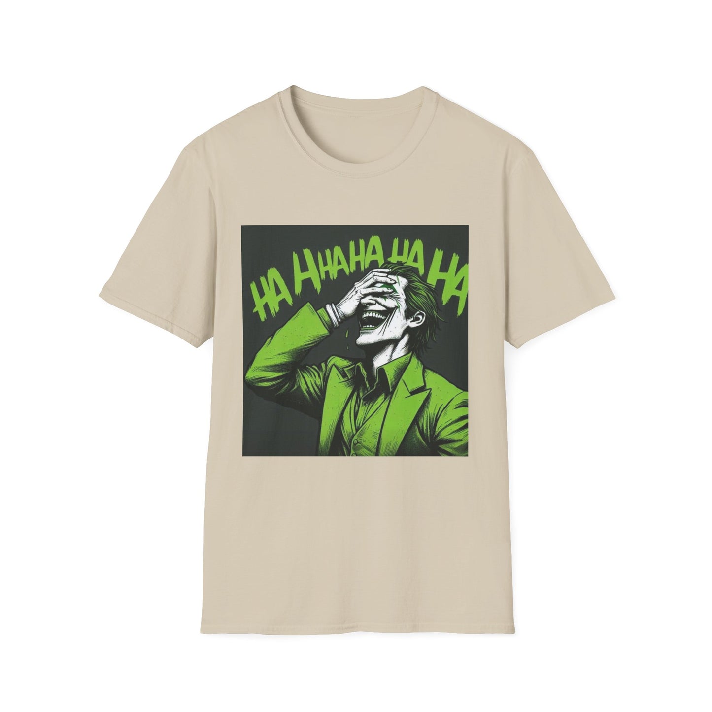 Unisex Joker Humor T-Shirt - Funny Graphic Tee, Unisex Shirt for Comic Fans, Gift for Birthdays & Special Occasions, Casual Wear