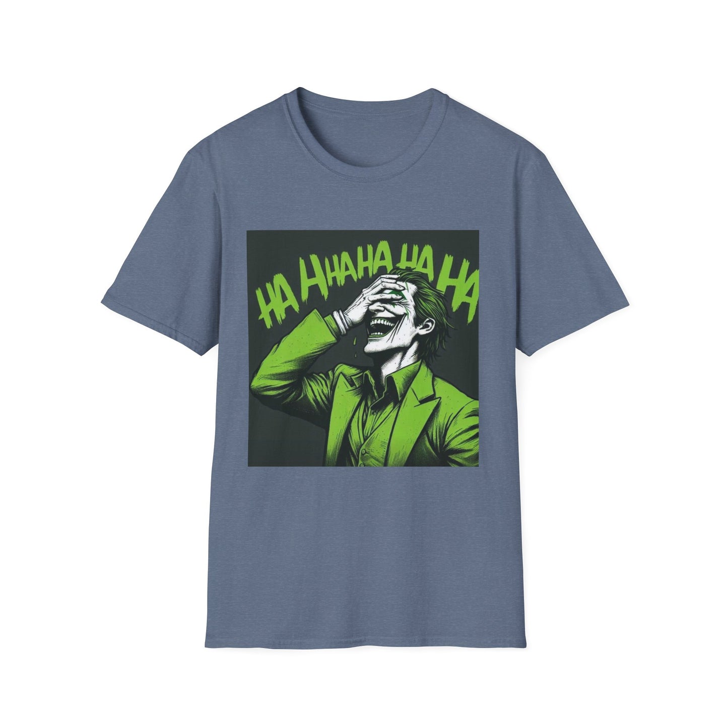 Unisex Joker Humor T-Shirt - Funny Graphic Tee, Unisex Shirt for Comic Fans, Gift for Birthdays & Special Occasions, Casual Wear