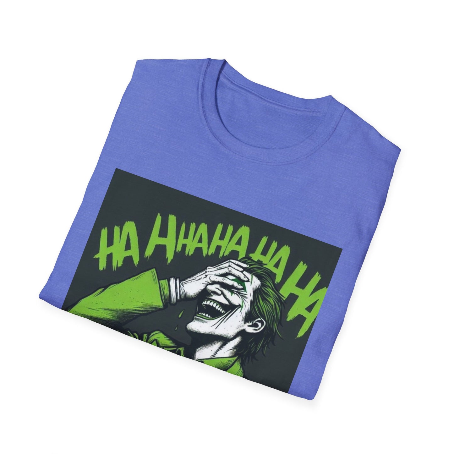 Unisex Joker Humor T-Shirt - Funny Graphic Tee, Unisex Shirt for Comic Fans, Gift for Birthdays & Special Occasions, Casual Wear