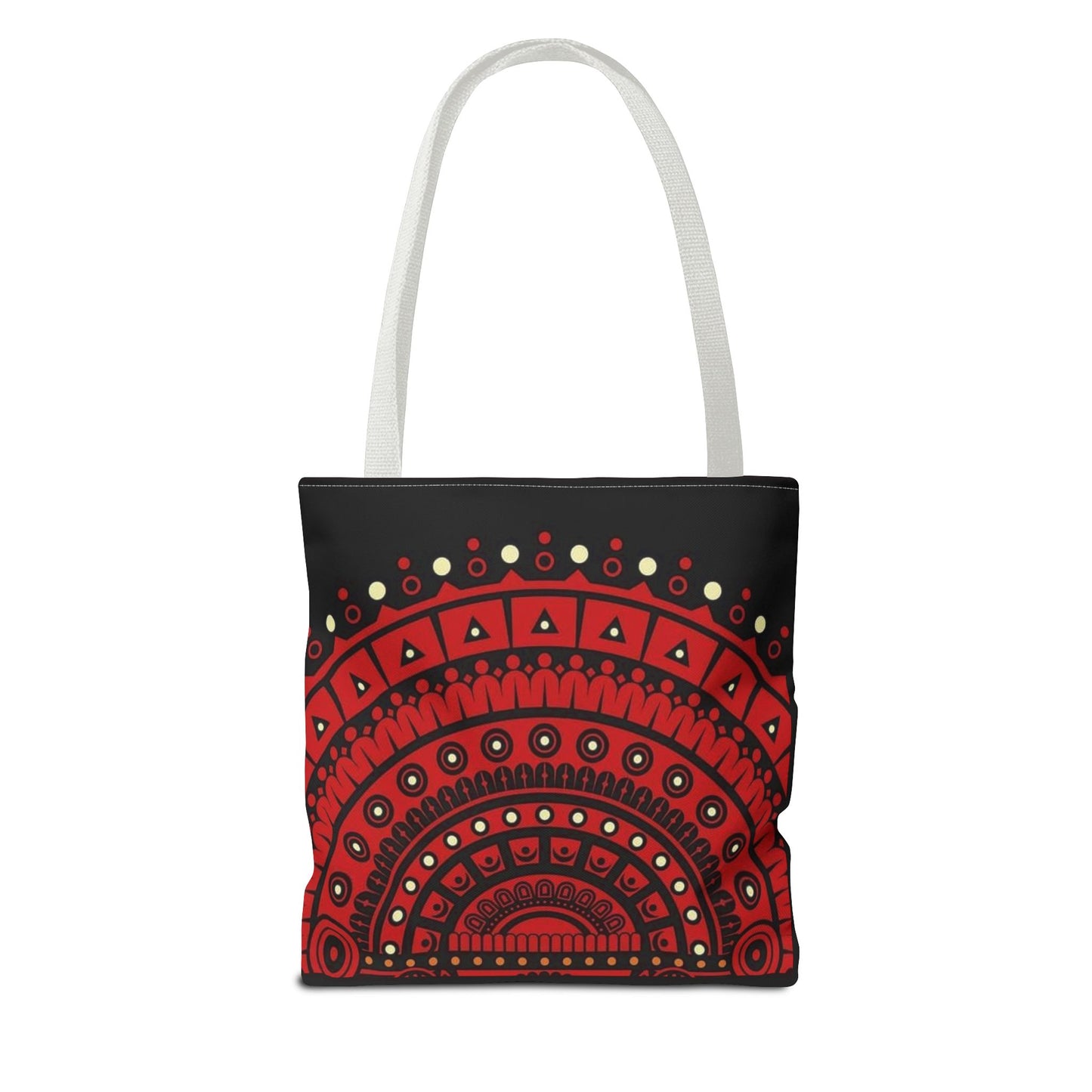 Kerala Theyyam tote bag design, Colorful AOP Bag, Ethnic Print Carryall, Stylish Shopping Tote, Eco-Friendly Beach Bag, Festival Accessory