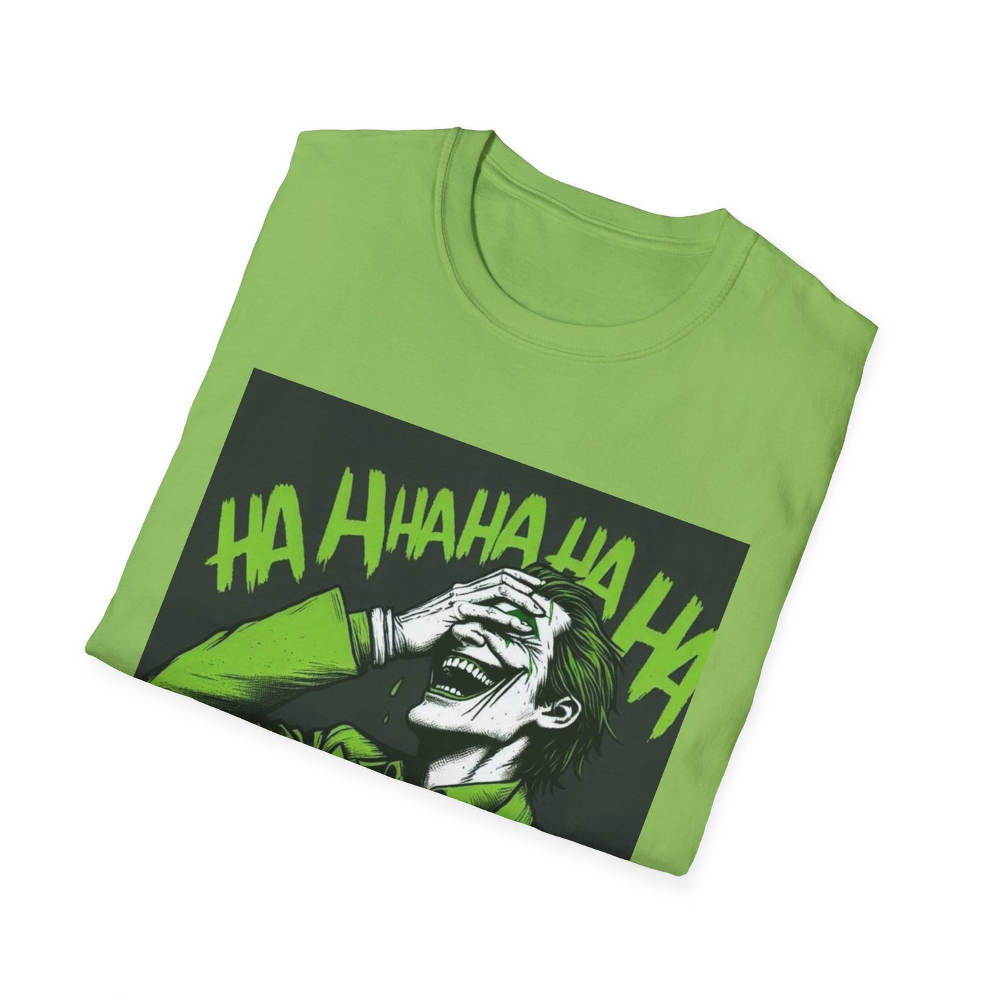 Unisex Joker Humor T-Shirt - Funny Graphic Tee, Unisex Shirt for Comic Fans, Gift for Birthdays & Special Occasions, Casual Wear