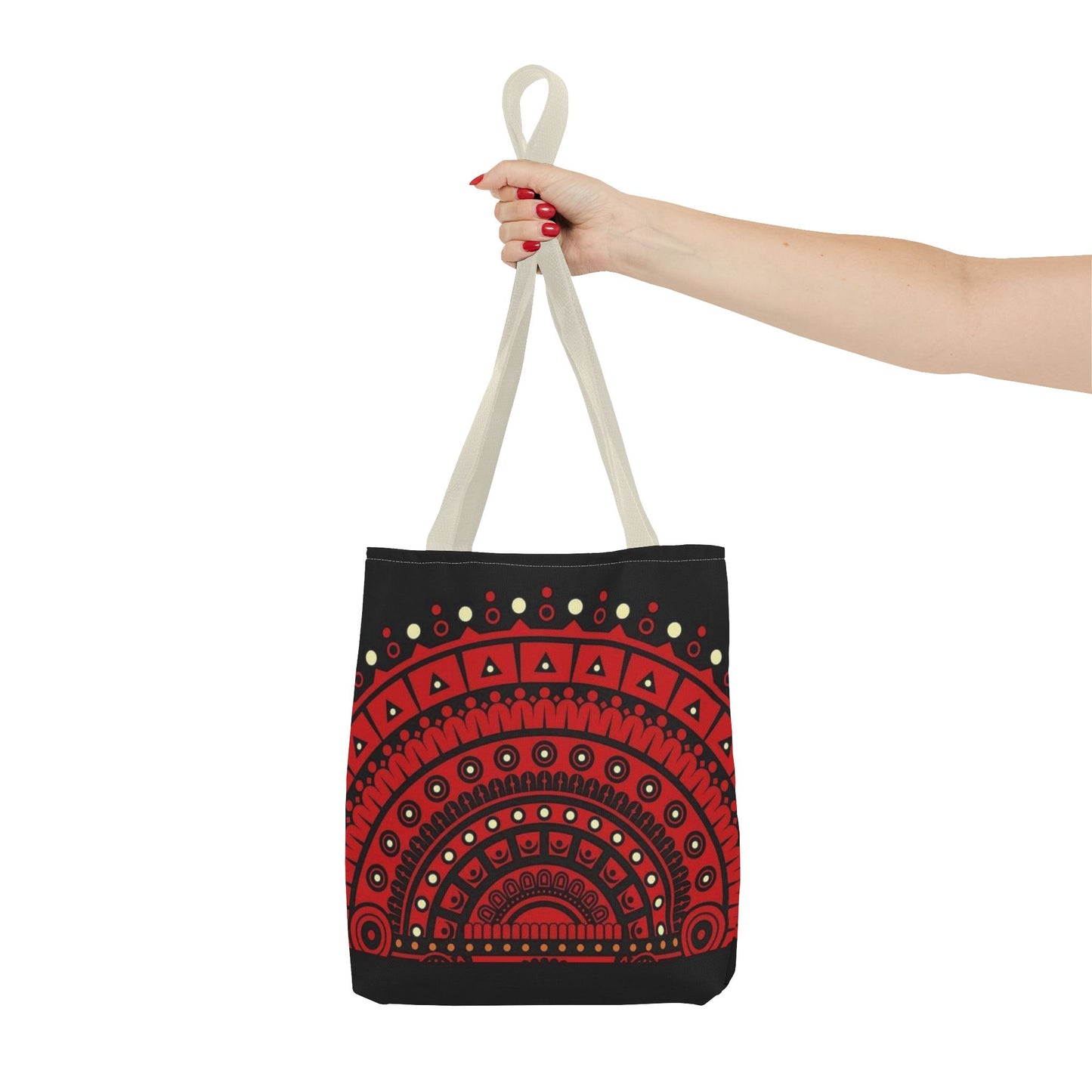 Kerala Theyyam tote bag design, Colorful AOP Bag, Ethnic Print Carryall, Stylish Shopping Tote, Eco-Friendly Beach Bag, Festival Accessory