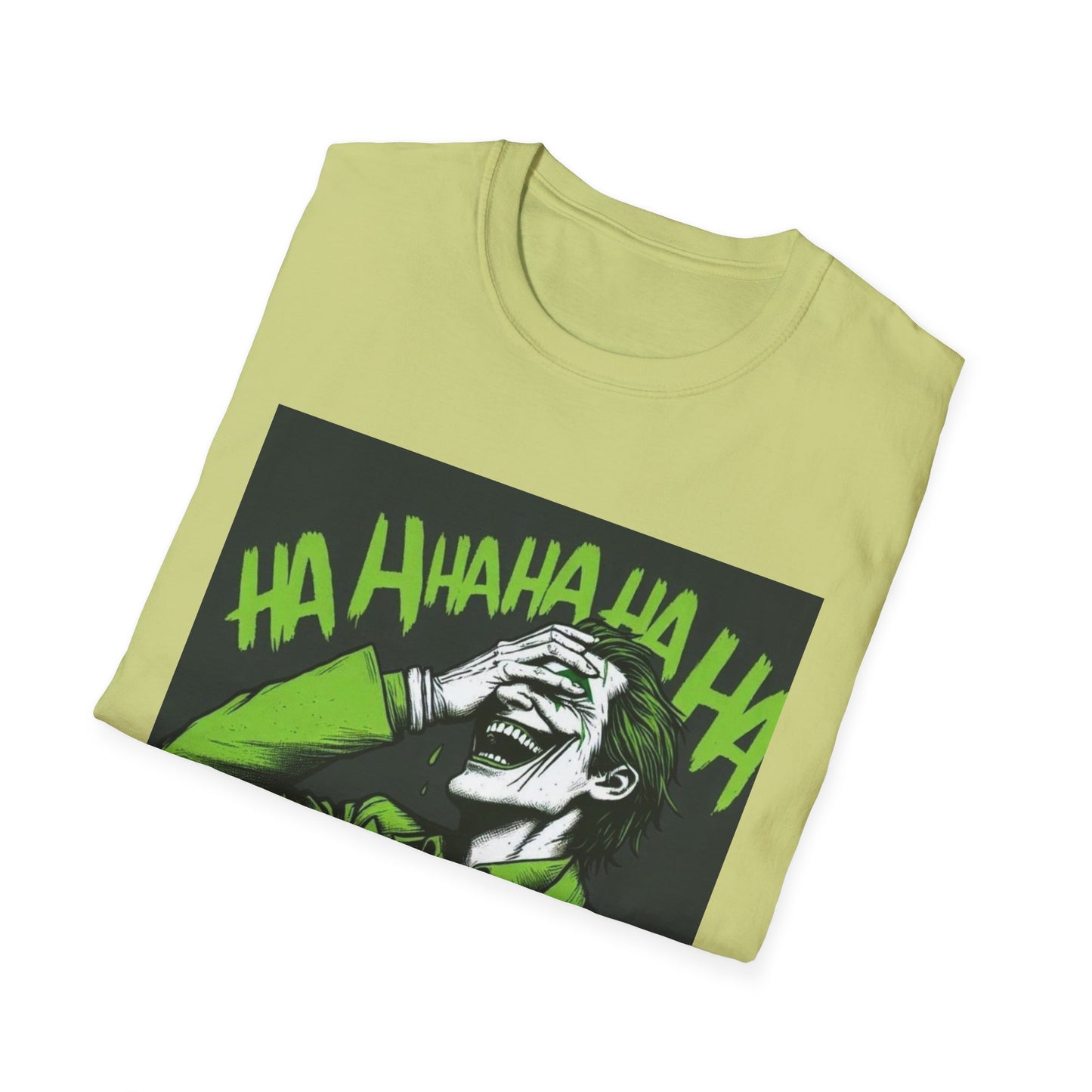 Unisex Joker Humor T-Shirt - Funny Graphic Tee, Unisex Shirt for Comic Fans, Gift for Birthdays & Special Occasions, Casual Wear