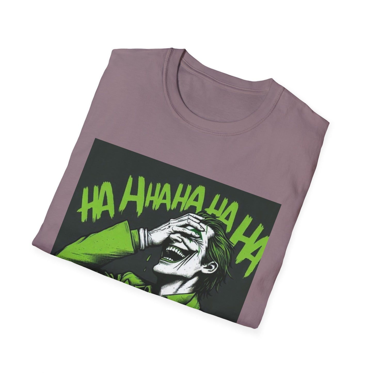 Unisex Joker Humor T-Shirt - Funny Graphic Tee, Unisex Shirt for Comic Fans, Gift for Birthdays & Special Occasions, Casual Wear