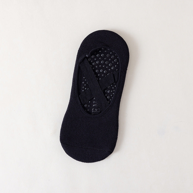 Non-slip yoga socks Pilates socks women's floor professional sports straps spring and summer cotton