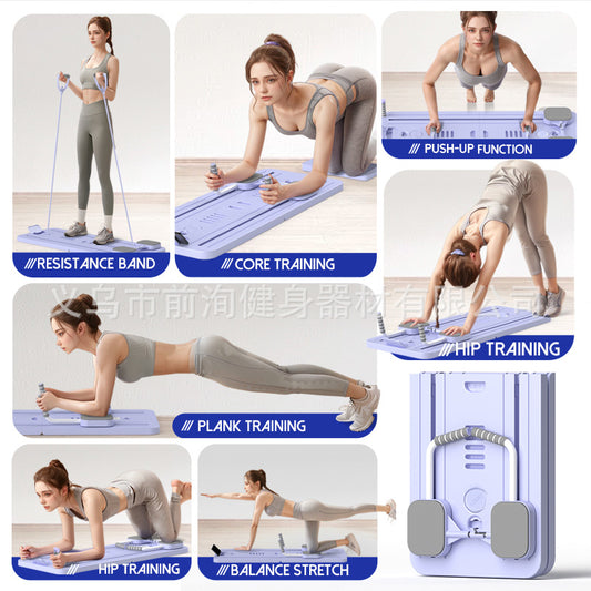 TotalBody Pilates Board – Studio Workout in 15 Minutes at Home