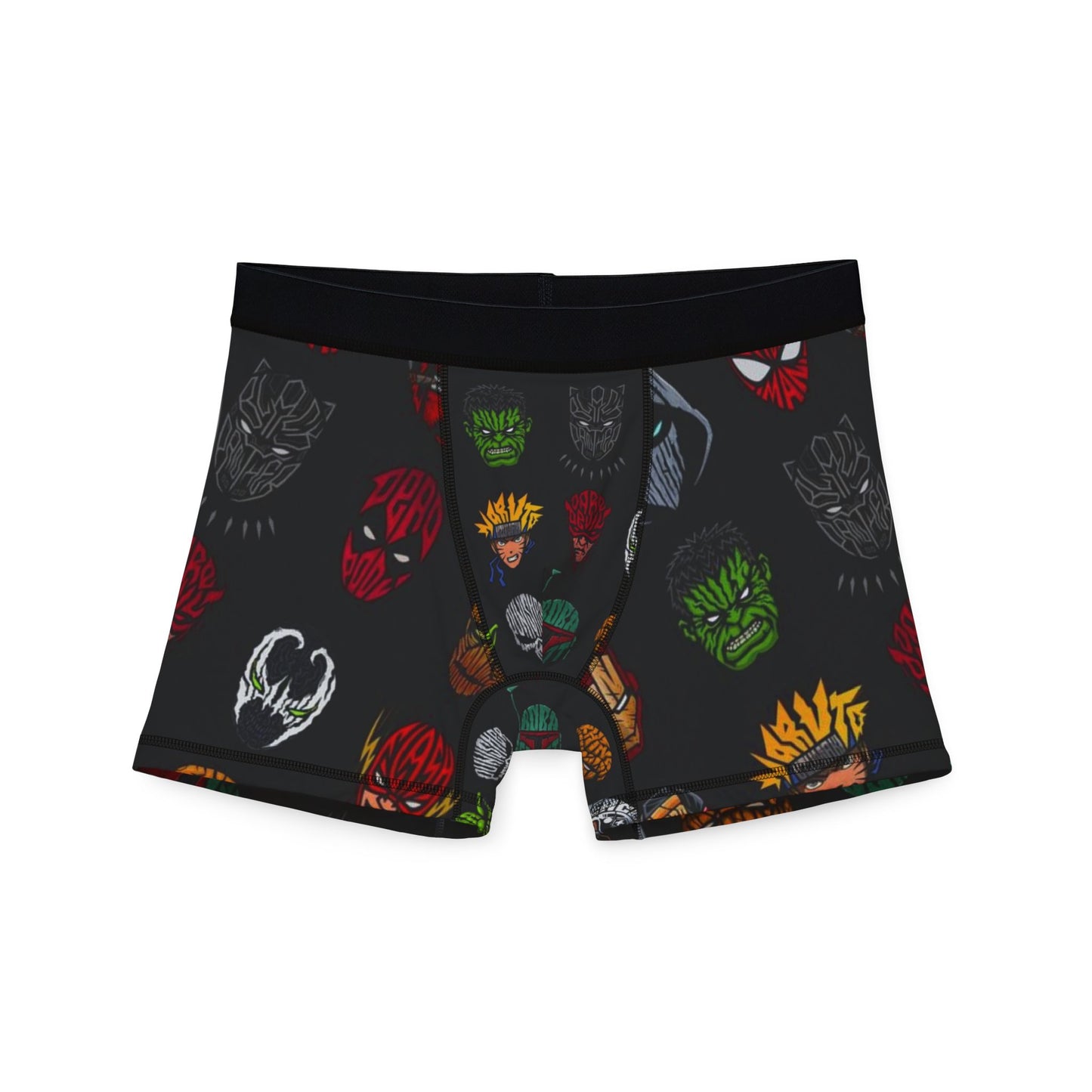 Superhero Men's Boxers - Fun AOP Underwear for Comic Fans, Perfect Gift for Birthdays and Holidays, Men's Loungewear, Unique Boxers