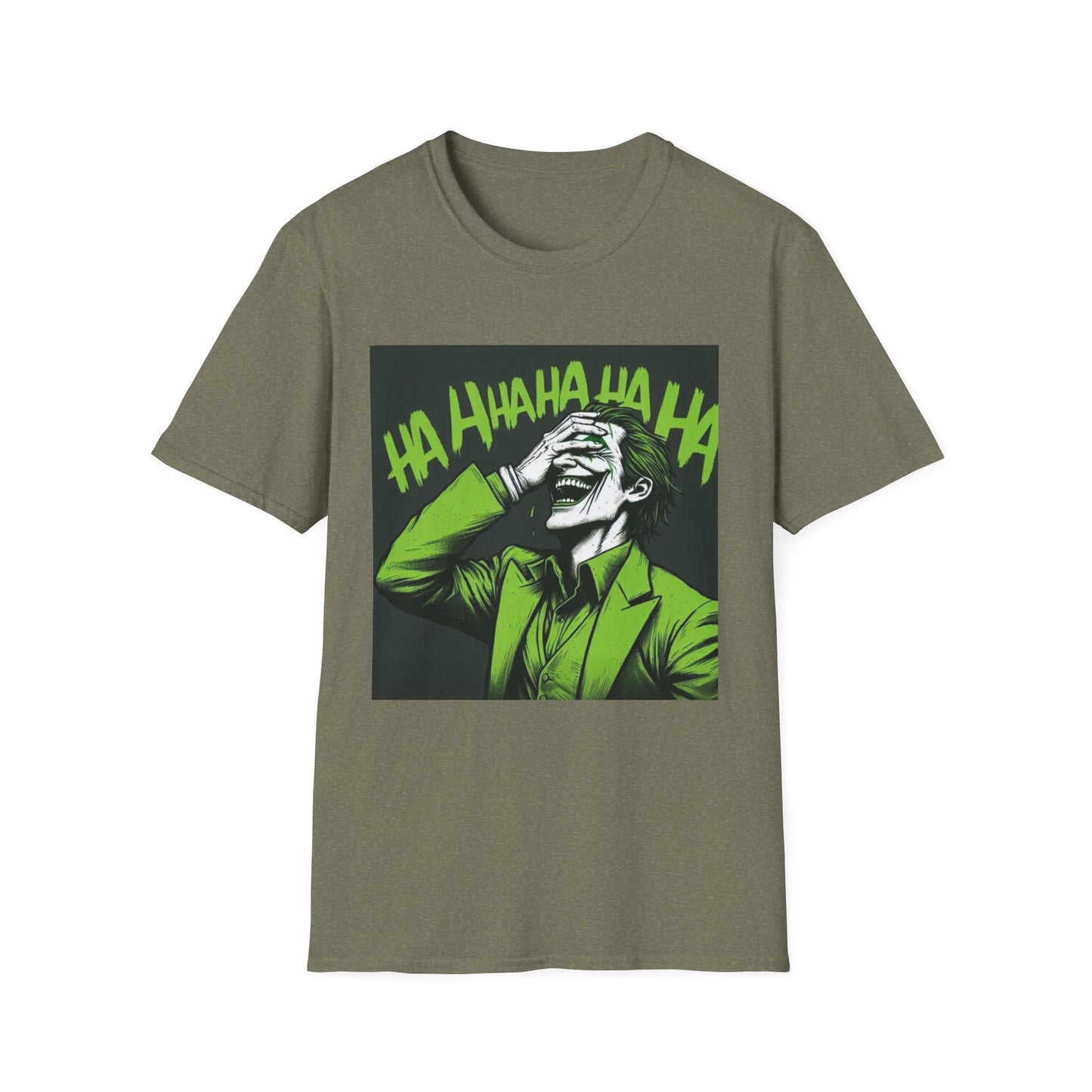 Unisex Joker Humor T-Shirt - Funny Graphic Tee, Unisex Shirt for Comic Fans, Gift for Birthdays & Special Occasions, Casual Wear