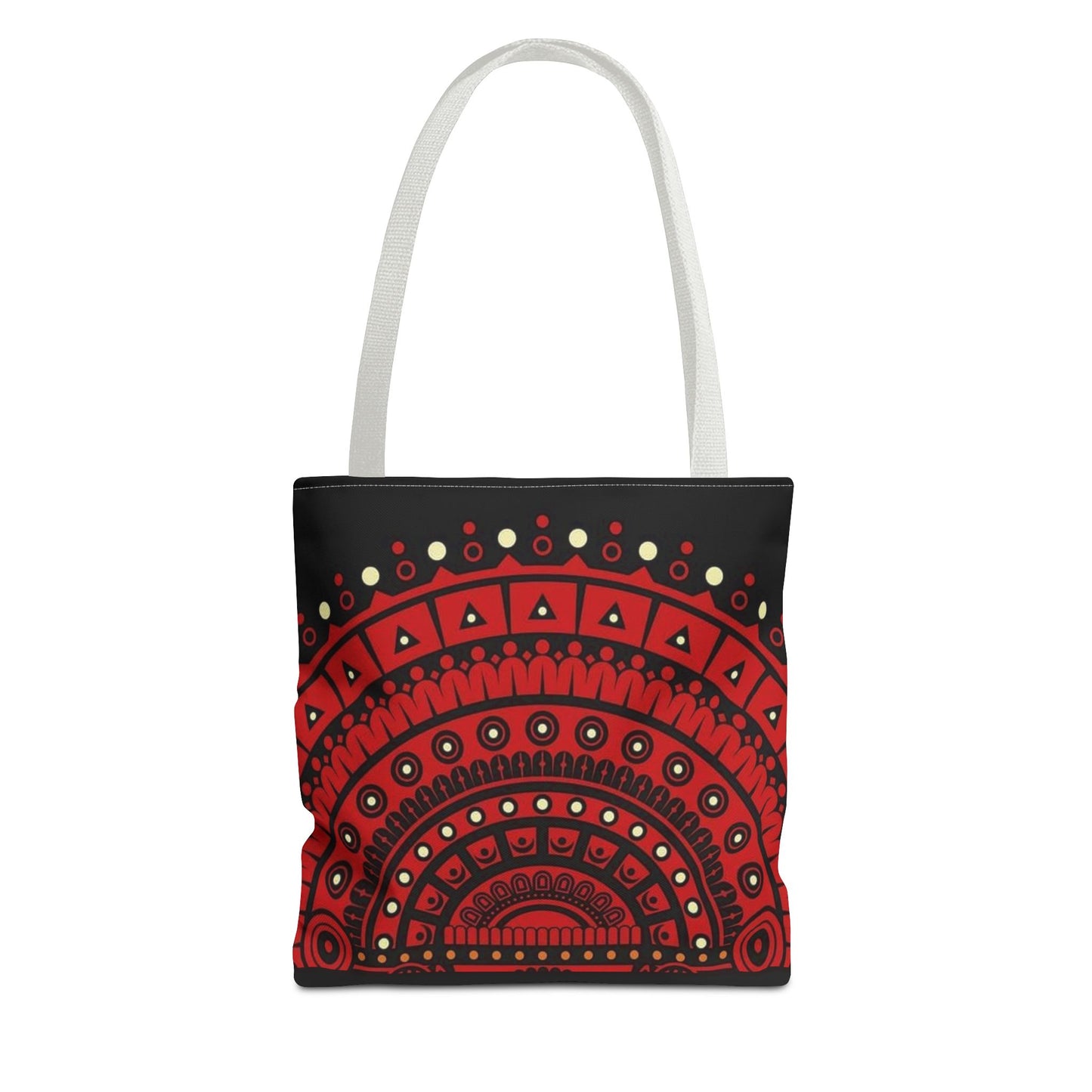 Kerala Theyyam tote bag design, Colorful AOP Bag, Ethnic Print Carryall, Stylish Shopping Tote, Eco-Friendly Beach Bag, Festival Accessory