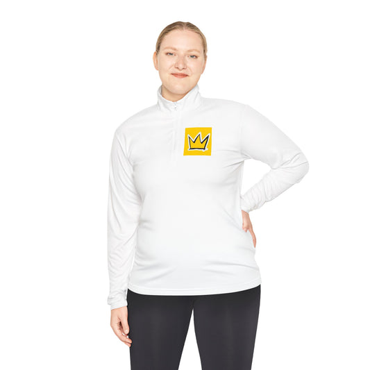 Stylish Unisex Quarter-Zip Pullover with Crown Design, Cozy Layering Piece, Perfect for Casual Outings, Gift for All Seasons, Ideal [...]