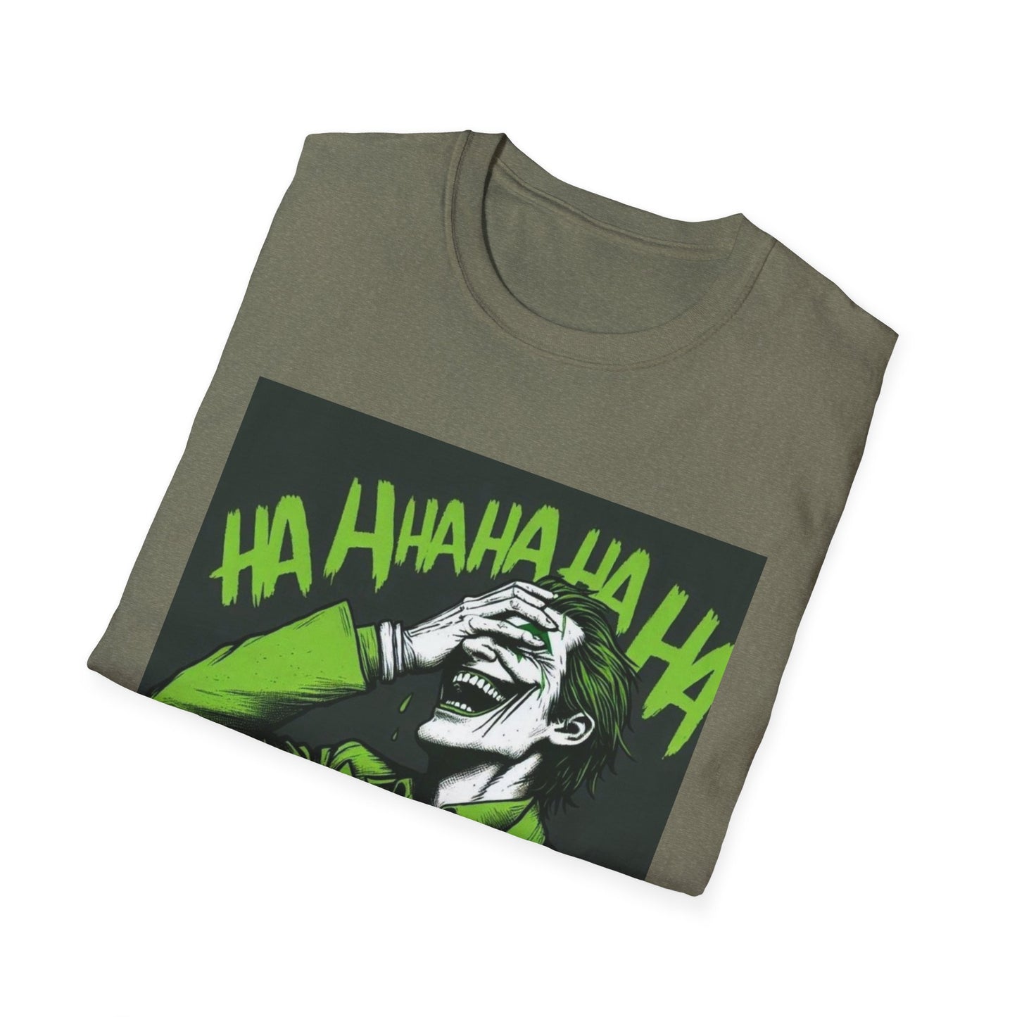 Unisex Joker Humor T-Shirt - Funny Graphic Tee, Unisex Shirt for Comic Fans, Gift for Birthdays & Special Occasions, Casual Wear