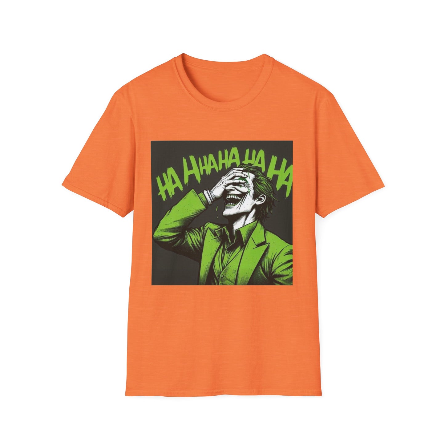 Unisex Joker Humor T-Shirt - Funny Graphic Tee, Unisex Shirt for Comic Fans, Gift for Birthdays & Special Occasions, Casual Wear