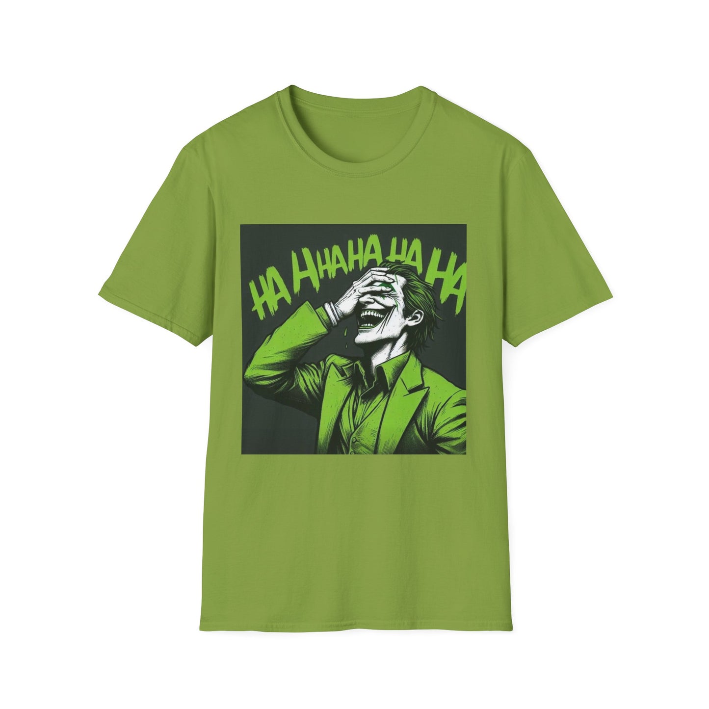 Unisex Joker Humor T-Shirt - Funny Graphic Tee, Unisex Shirt for Comic Fans, Gift for Birthdays & Special Occasions, Casual Wear