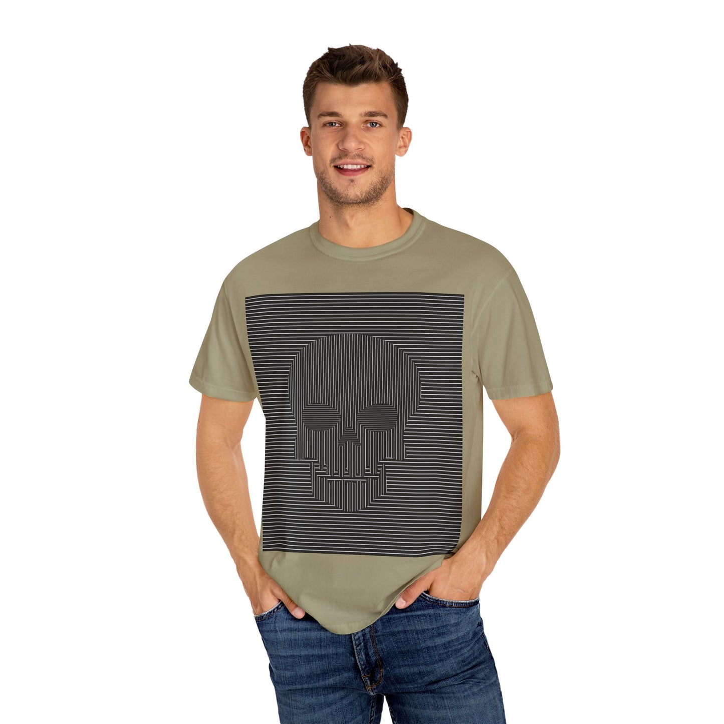 Stylish Skull Graphic Tee | Unisex Casual T-Shirt, Unique Gift, Streetwear Essential, Trendy Apparel, Halloween Outfit