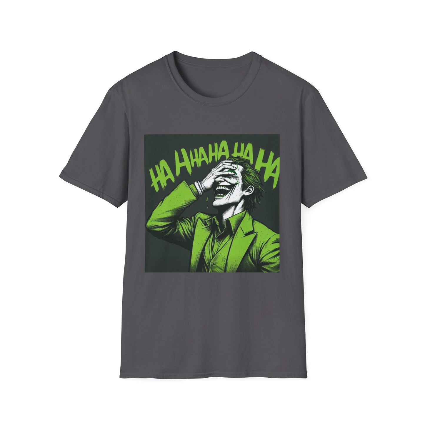 Unisex Joker Humor T-Shirt - Funny Graphic Tee, Unisex Shirt for Comic Fans, Gift for Birthdays & Special Occasions, Casual Wear