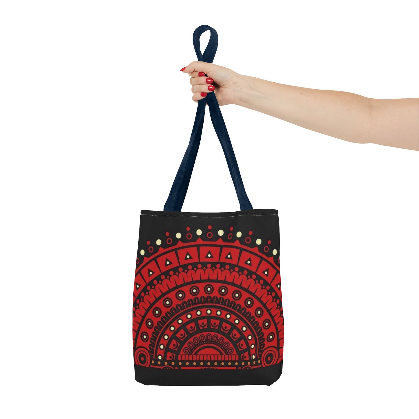 Kerala Theyyam tote bag design, Colorful AOP Bag, Ethnic Print Carryall, Stylish Shopping Tote, Eco-Friendly Beach Bag, Festival Accessory