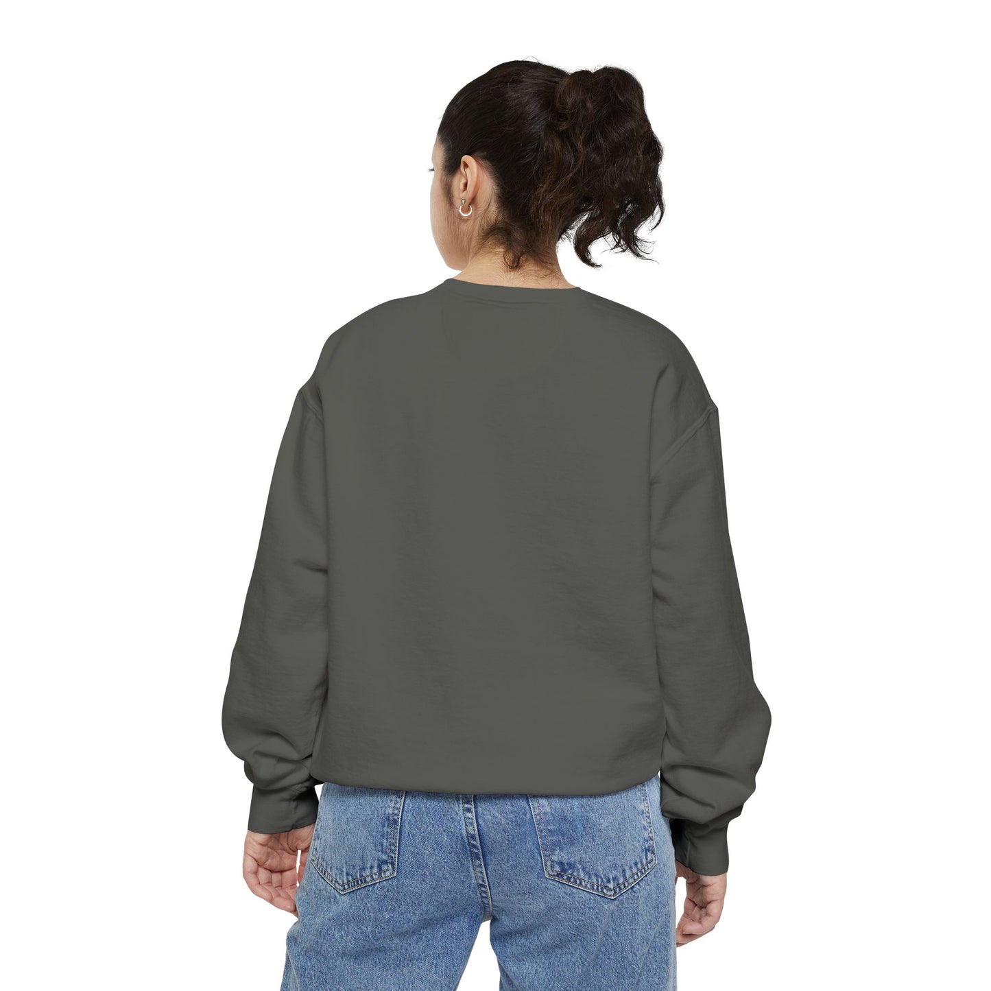 Batman Vintage Unisex Garment-Dyed Sweatshirt, Cozy Graphic Sweatshirt, Retro Style Crewneck, Gifts for Fans, Superhero Apparel