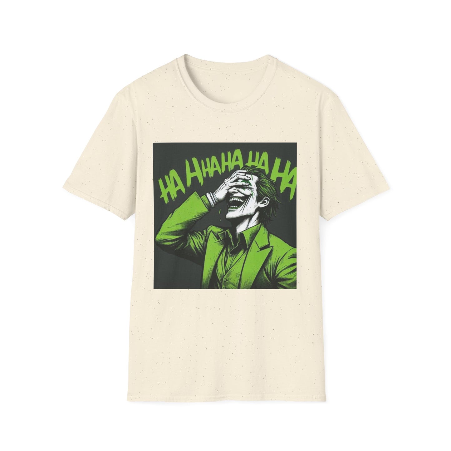 Unisex Joker Humor T-Shirt - Funny Graphic Tee, Unisex Shirt for Comic Fans, Gift for Birthdays & Special Occasions, Casual Wear